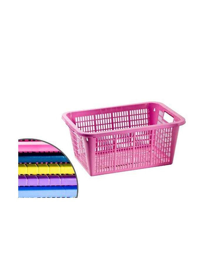 (CESTA BIANCHERIA 56X36X24 CM)