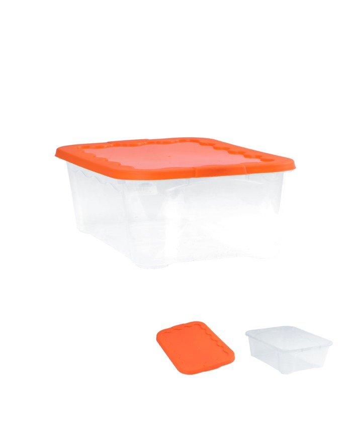(CONTENITORE MULTIUSO 40X30X17 CM CON COPERCHIO)