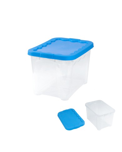 (CONTENITORE MULTIUSO 40X30X28 CM CON COPERCHIO)