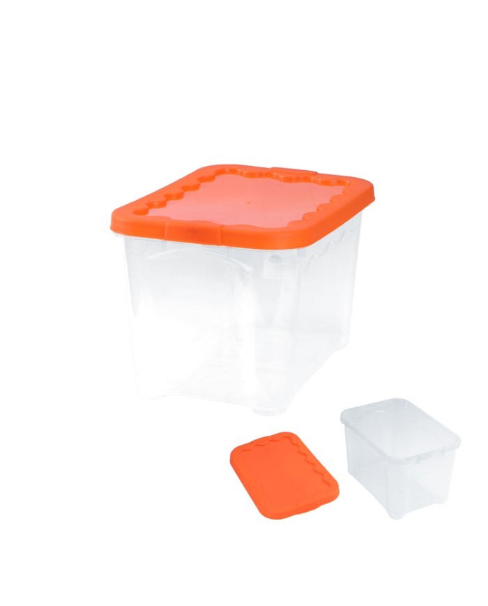 (CONTENITORE MULTIUSO 40X30X28 CM CON COPERCHIO)