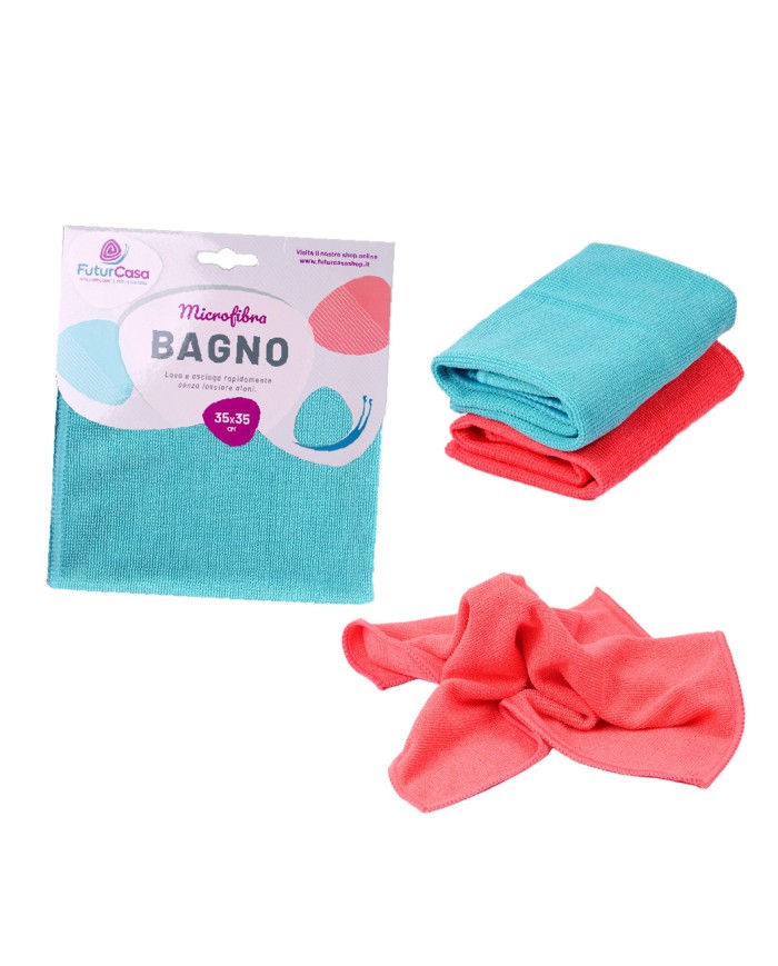(PANNO MICROFIBRA BAGNO 35X35 CM)
