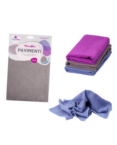 (PANNO MICROFIBRA 40X60 CM LISCIO PAVIMENTO 260GR)