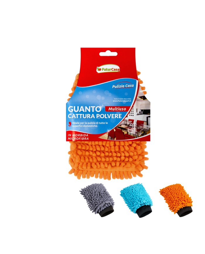(GUANTO MICROFIBRA MULTIUSO COLORI ASSORTITI)