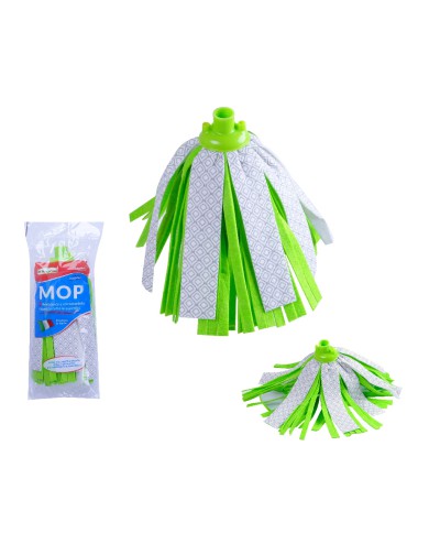 (MOP PAVIMENTI SINTETICO STAMPATO A SANDWICH 120 GR LINEA GREEN)