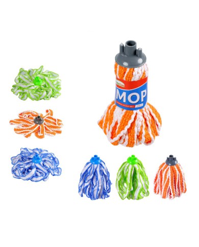 (MOP PAVIMENTI MICROFIBRA A STRISCE INTRECCIATE 150 GR)