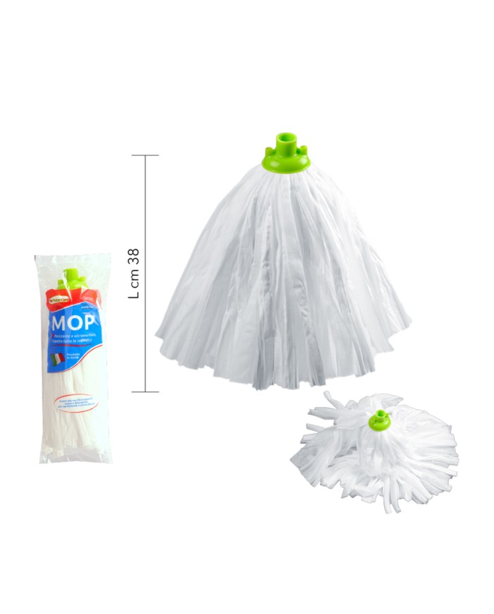 (MOP PAVIMENTI ECOLOGICO 160 GR LINEA GREEN)