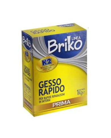 (GESSO RAPIDO MURARIO 1 KG LINEA BRIKO)